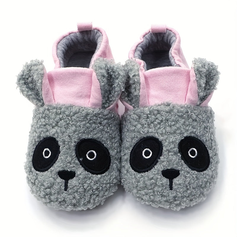 Panda House Shoes for Baby Boys, Lightweight Walking Shoes