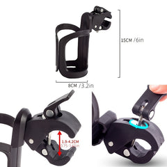 Stroller Accessories Cup Phone Holder Kids Tricycle Bicycle Milk Bottle Holder