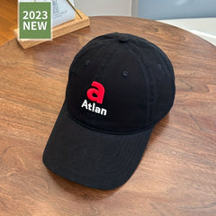 Unisex Breathable Adjustable Baseball Cap With Letter Embroidery