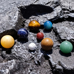 Chakra Stones Set for Balancing & Meditation