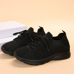 Women's Comfortable Road Running Shoes Breathable Mesh Soft Sole Lightweight