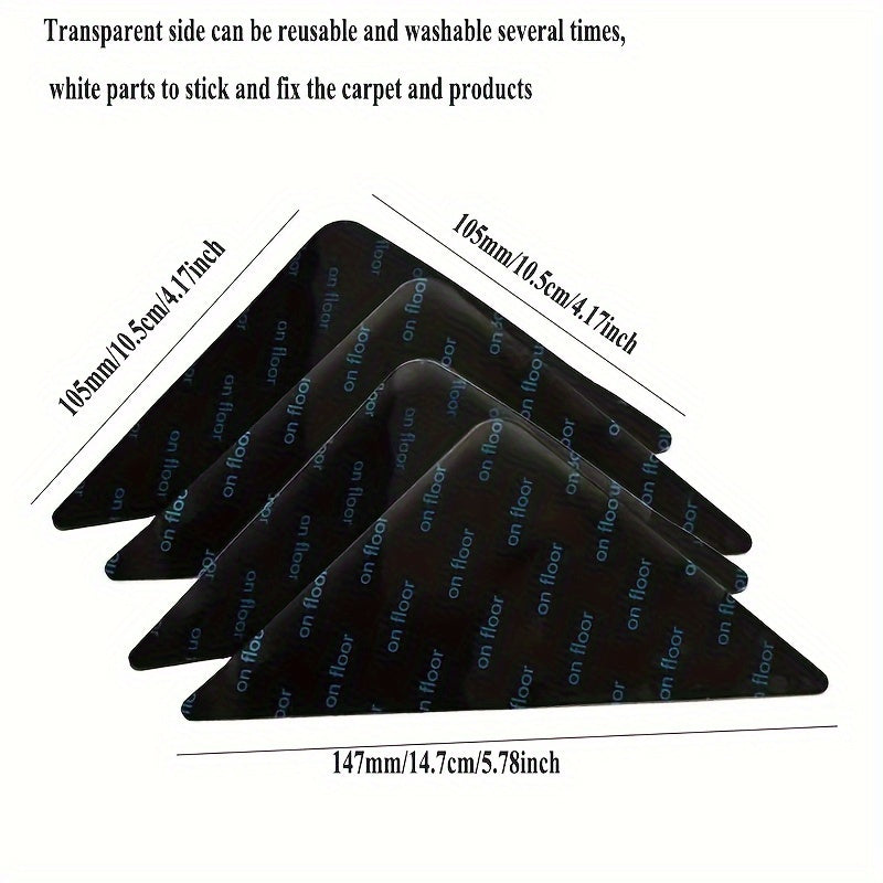 Rug Gripper Double Sided Non Slip Rug Pads Washable Area Rug Pad Carpet Tape