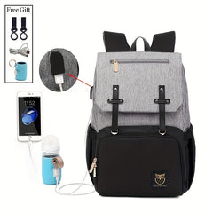 Large Capacity Nappy Backpack Bag Mom Baby Waterproof Diaper Bags