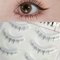 5 Pairs Wispy Lower Lashes False Eyelashes
