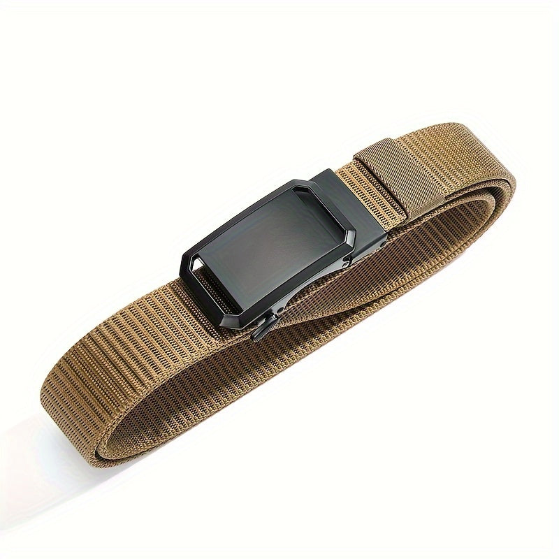 Thickened Belt With Alloy Automatic Buckle Men's Belt