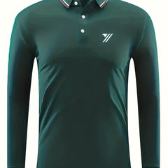 Men's Long Sleeve Sports Shirt Top For Spring Fall Winter G