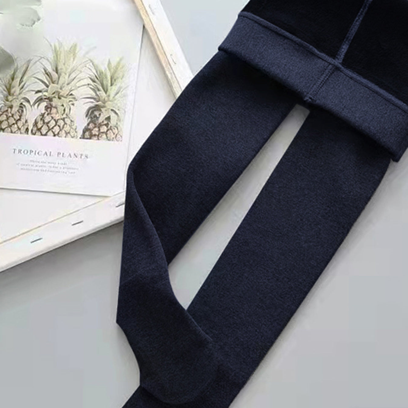 Girls Fleece Warm Pantyhose Soft Tights Leggings Pants Stockings