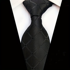Men's Classic Striped Plaids Tie Wedding Business Necktie