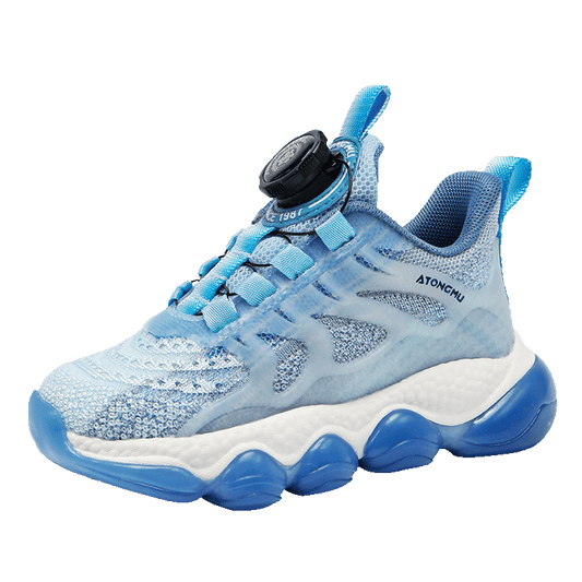 Luminous Gradient Kids Sneakers Breathable Mesh Non Slip
