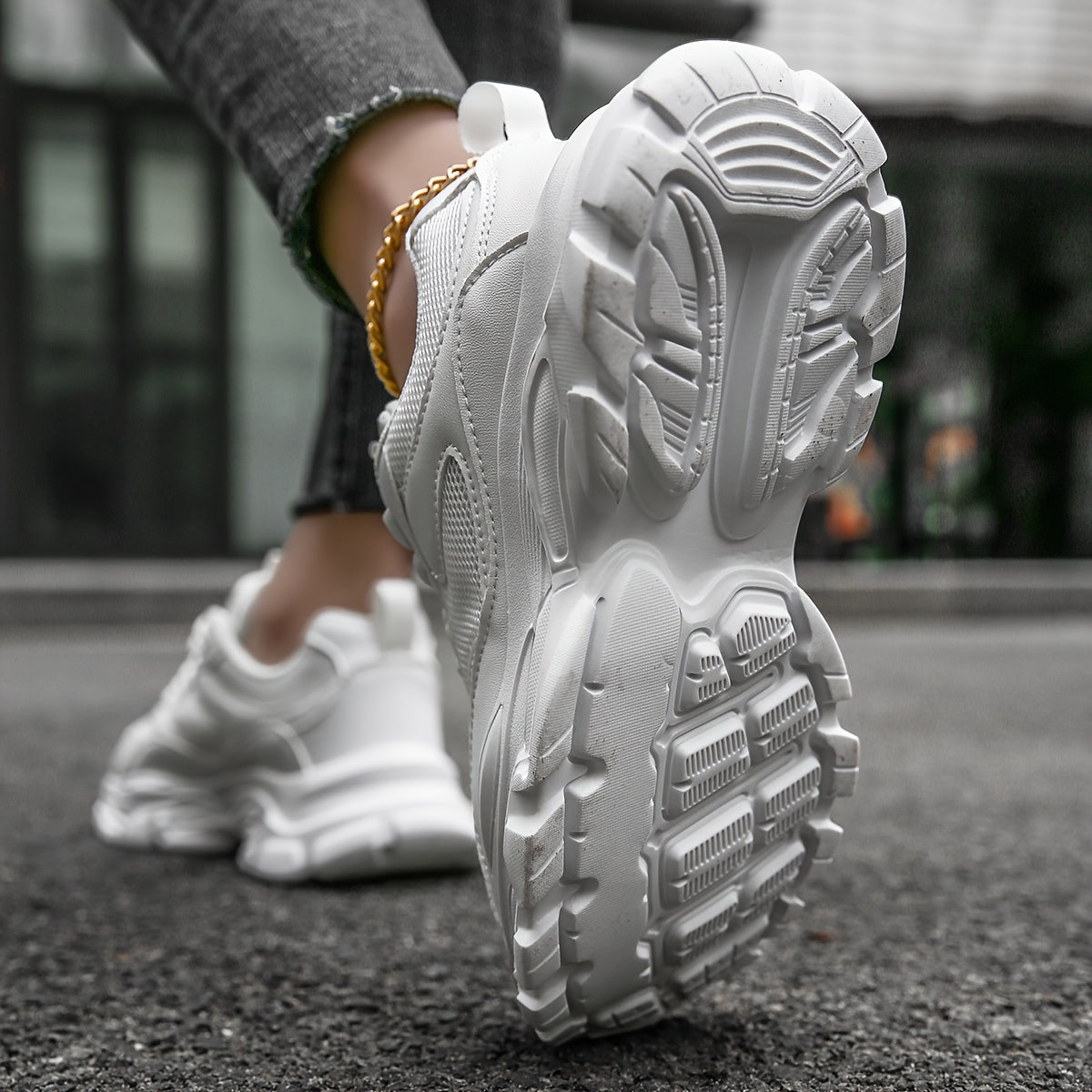 Women's Lace Up Lightweight Sports Running Shoes