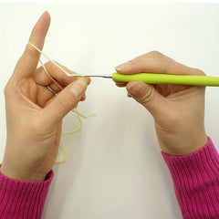 33pcs Crochet Hook Knitting Needle Tool Set Soft Handle Ergonomic Needles