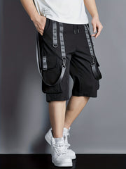 Men's Lightweight Cargo Shorts Streetwear Techwear
