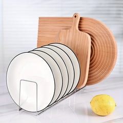 Stainless Steel Bowl Plate Rack Dish Storage Drain Rack