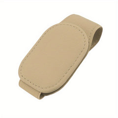 Multifunctional Leather Car Visor Organizer Glasses Holder & More