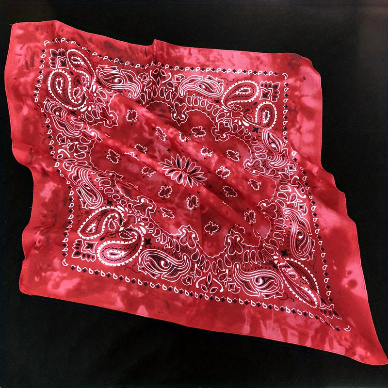 Polyester Paisley Retro Vintage Bandana Hip-hop Headband