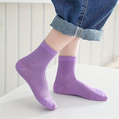 1 Pair 5 Pairs Daily Kids Knee High Socks