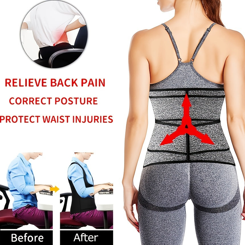 Zipper Waist Trainer Tummy Wrap Slimming Belt