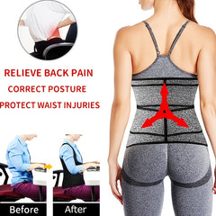 Zipper Waist Trainer Tummy Wrap Slimming Belt