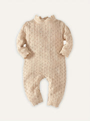 Baby Hollow Out Sweater Romper Newborn Knitted Jumpsuit