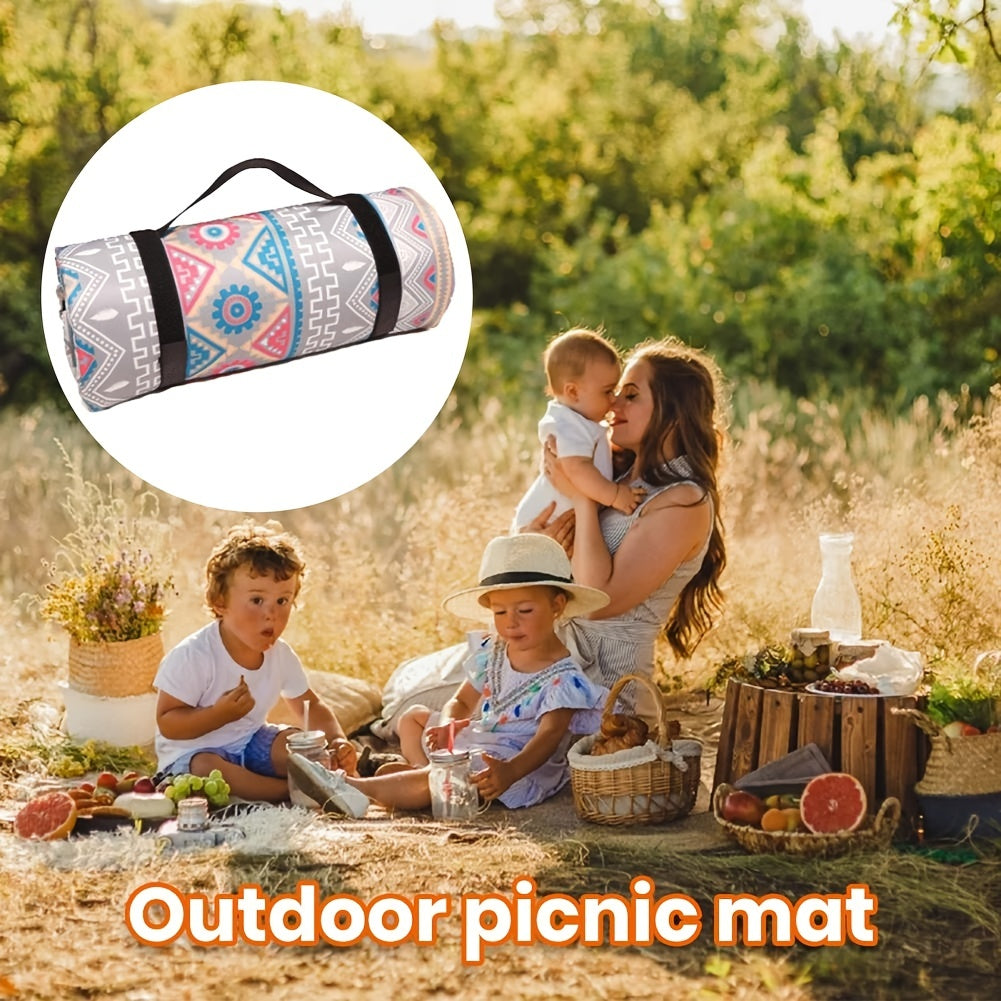 Outdoor Camping Waterproof Picnic Mat Soft Cloth Beach Mat