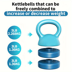 2pcs Portable Dumbbells for Home Fitness Training
