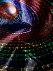 Boy's Gradient Circle Graphic Tee for Summer Fun
