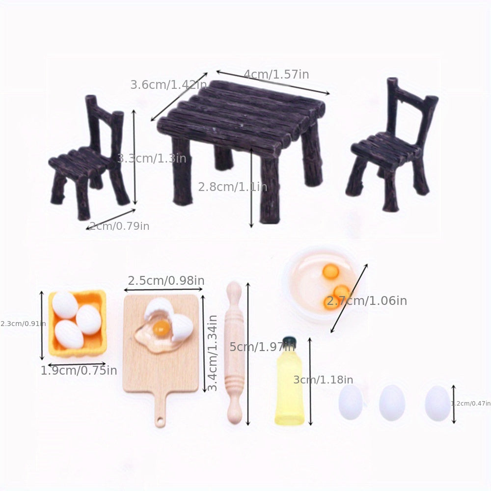 Dollhouse Simulation Food Play Set