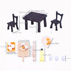 Dollhouse Simulation Food Play Set