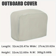 KOETSU Outboard Motor Cover 6 250HP Waterproof UV Resistant Dust Cover
