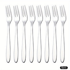 Stainless Steel Serving Fork for Fruits Salads Desserts Noodles