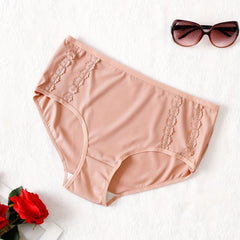 Panty Women's Plus High Rise Ribbed High Brief