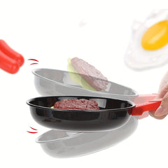 Kids Pretend Play Kitchen Toy Set with Frying Pan, Pot, Food & Accessories