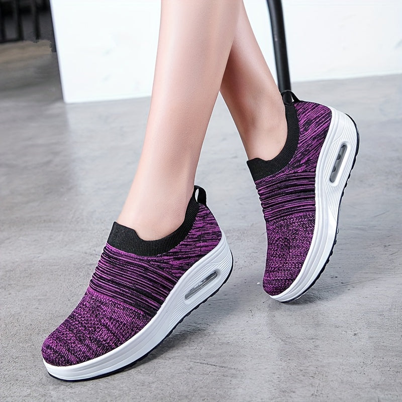 Women's Mesh Tennis Shoes Lightweight Air Cushion Non slip