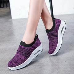 Women's Mesh Tennis Shoes Lightweight Air Cushion Non slip