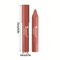 12-Color Matte Lipstick Long Lasting Smudge-Proof Lip Gloss