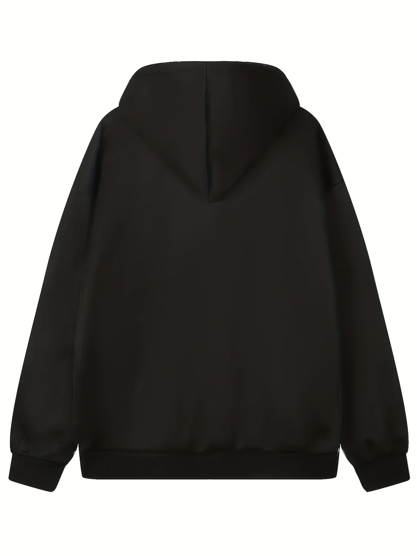 Spade Print Hoodies For Men Graphic Fleece Sweatshirt With Kangaroo Pocket