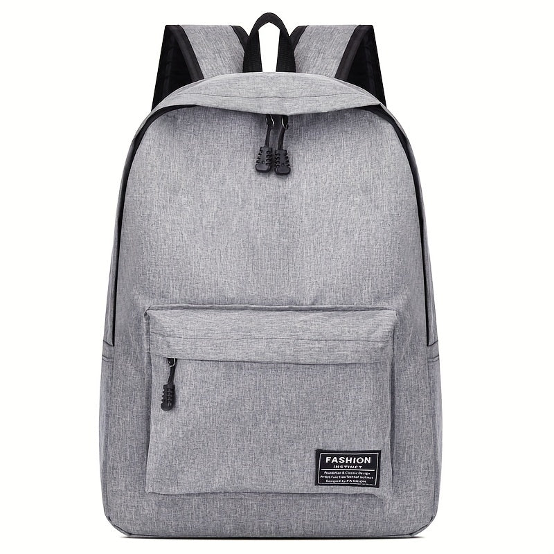 Large Capacity Schoolbag For High School Students Lightweight