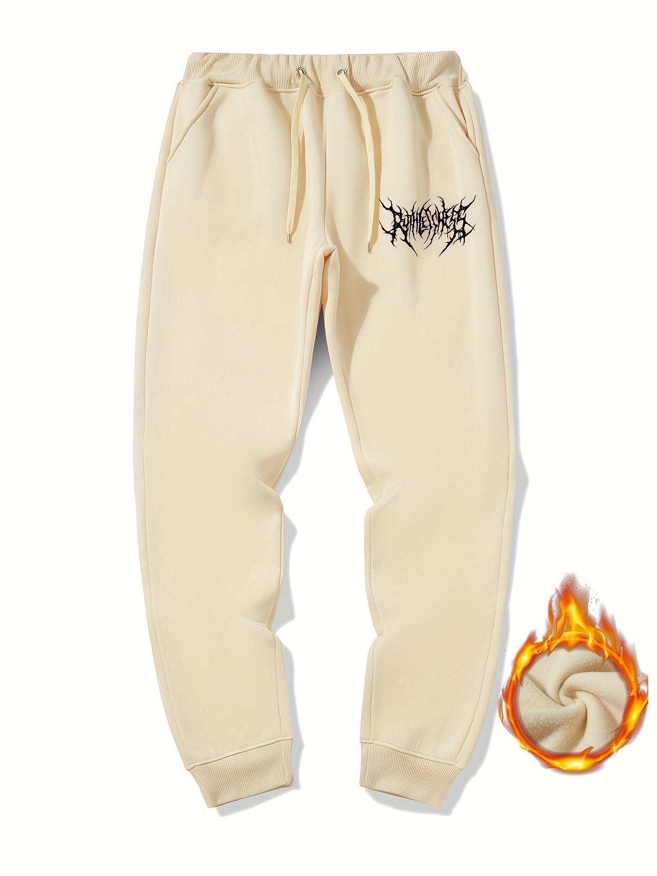 Stylish Letter Print Casual Joggers Sweatpants