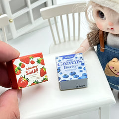 DIY Dollhouse Food Model Accessories: Strawberry Sundae & Gerard's Bierij Chocol