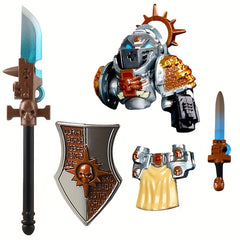 MOC Armory Accessories Set for 1:77 Inch Action Figures ABS Material
