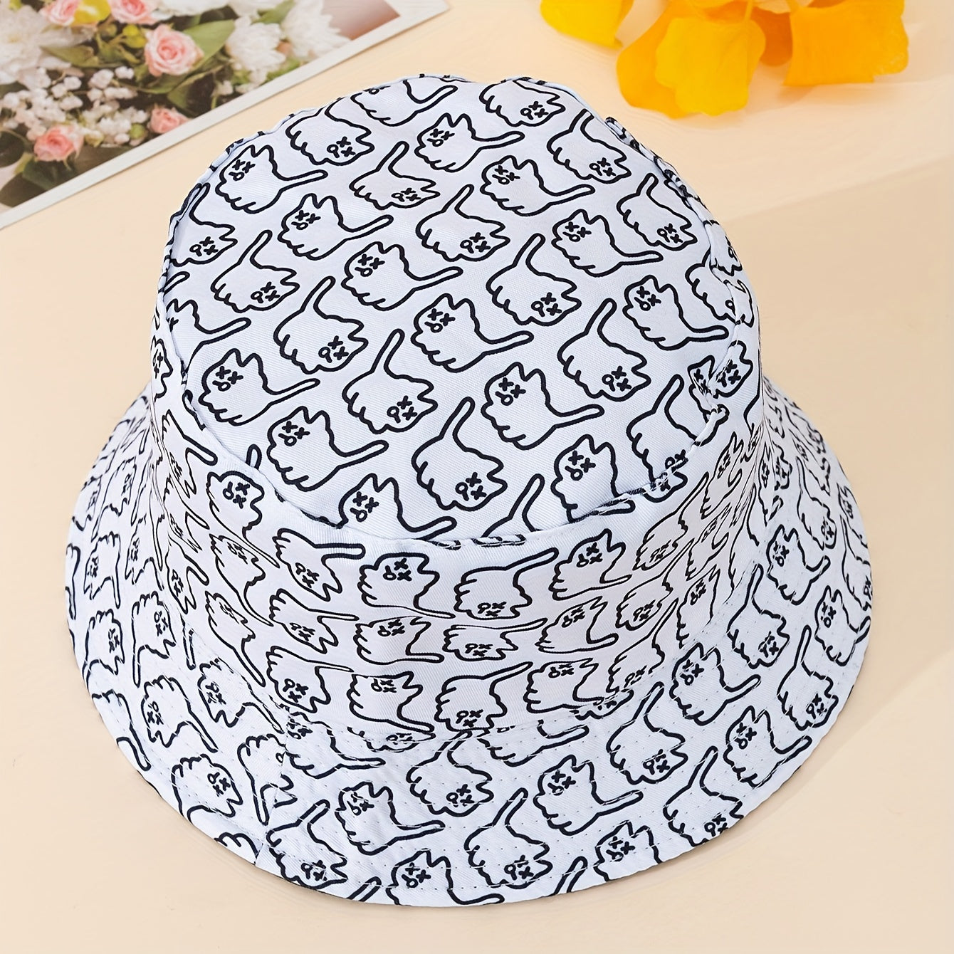 Animal Printed Bucket Hat Lightweight Sun Hat