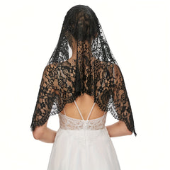 Women's Lace Veil Sheer Tulle Bridal Veil for Weddings