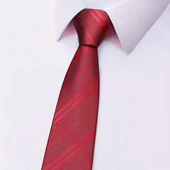 Business Formal Wear Zipper Style Groom Wedding Tie