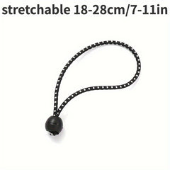 25pcs Heavy Duty Ball Bungee Cords for Shelter Gazebo Camping Tent