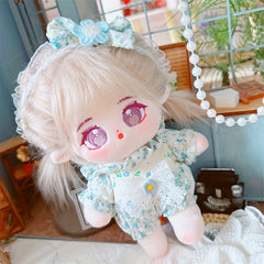 7-inch Cotton Flower Doll with Small Bodysuit and Accessories