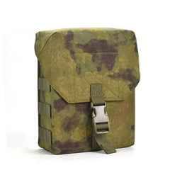 1000D Large Capacity Tactical Molle Pack Accessory Bag, Camouflage Storage Sack