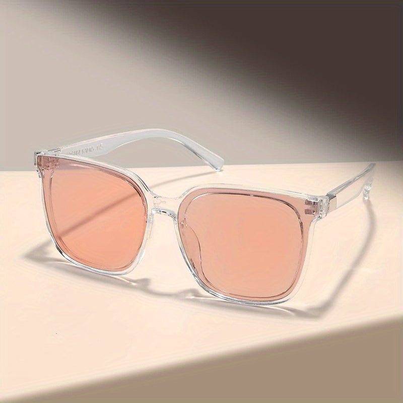 Square Sunglasses Jelly Frame UV400 Sun Shades Glasses
