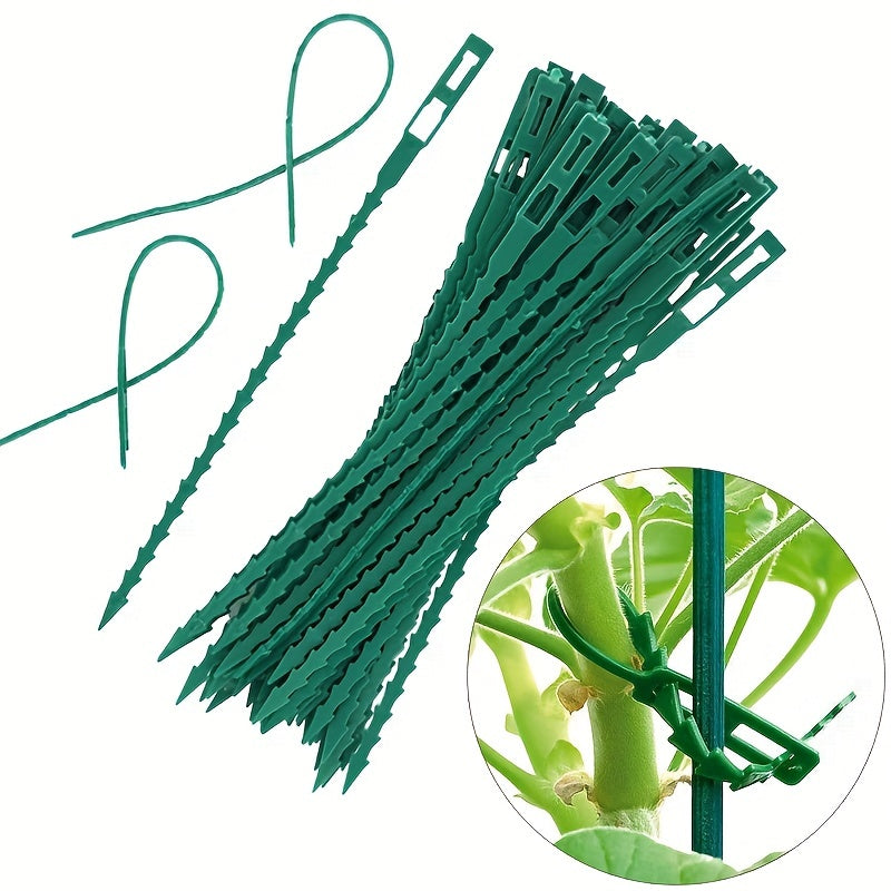 50-100pcs Plastic Plant Support Clips Garden Supplies