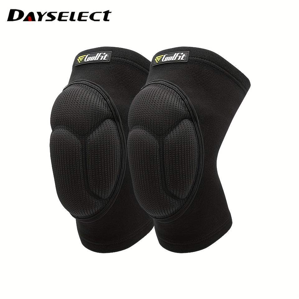 2pcs Volleyball Knee Pads Thick Sponge Support for Sports