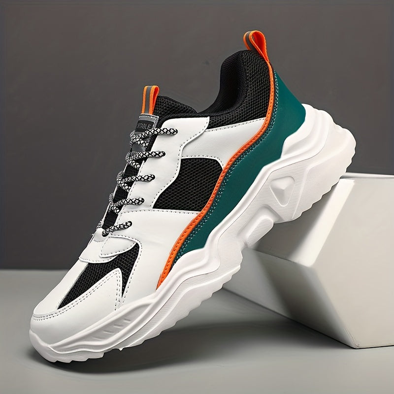 Men's Breathable Chunky Sneakers for Jogging Gym